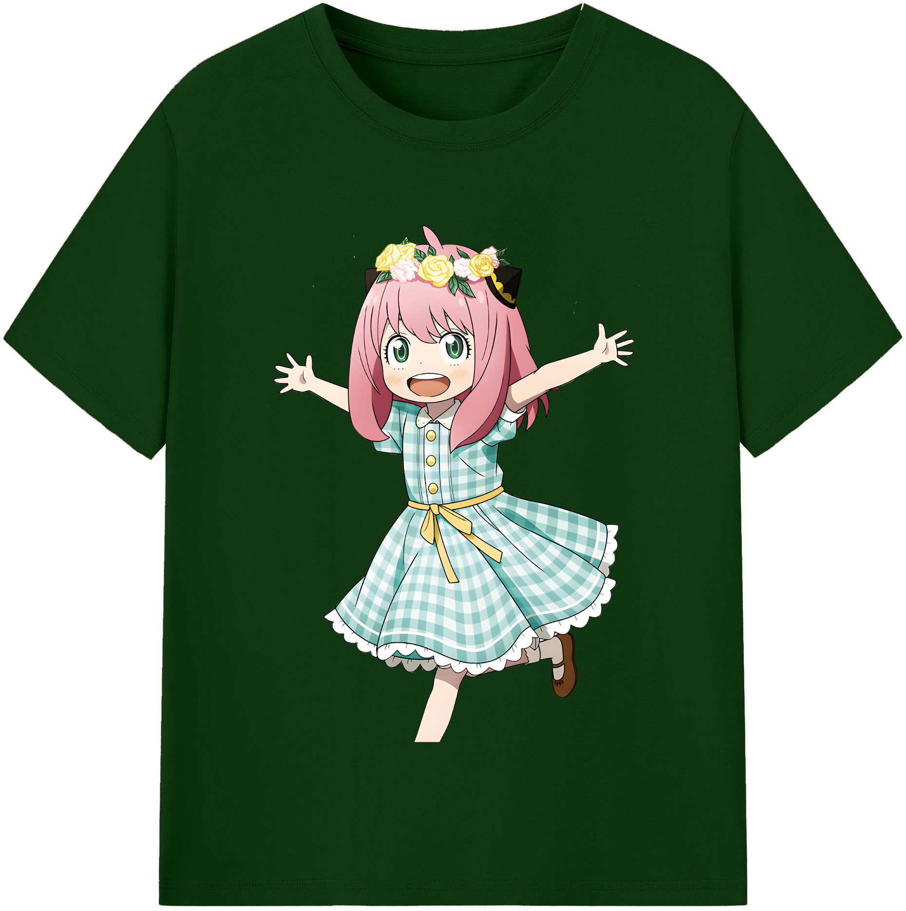 （画像用） SPY×FAMILY间谍家家酒 綿100％半袖Tシャツ（フロントプリント）